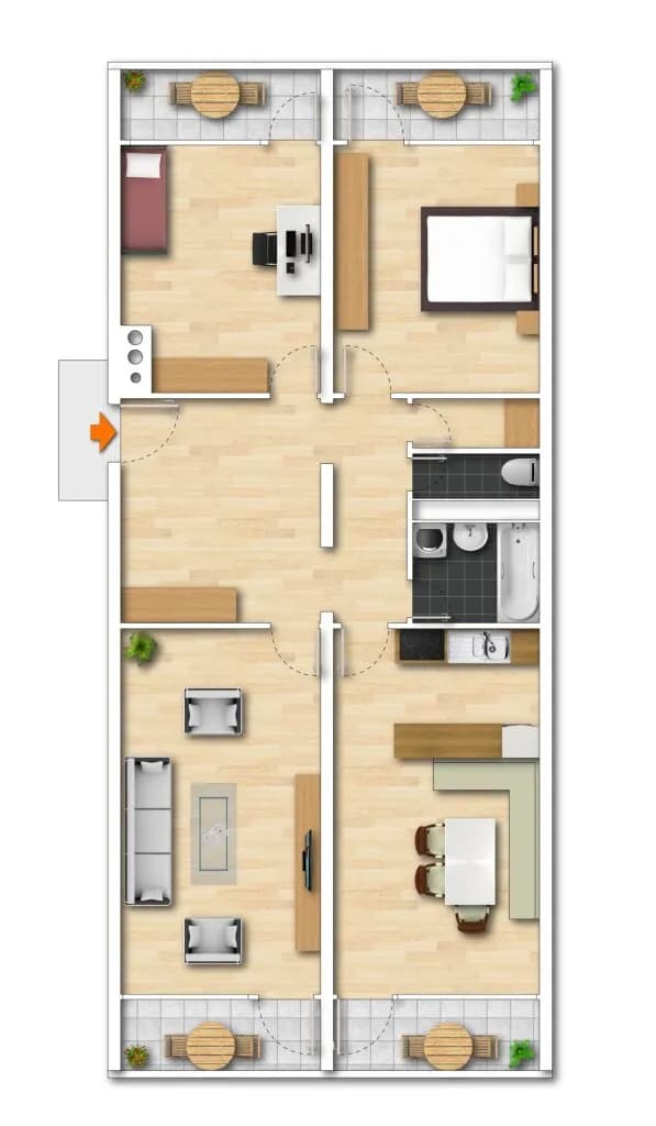 4-Zimmer-Wohnung kaufen in Gmunden – 100,5 m², € 320.000 – Bild 12 von 12