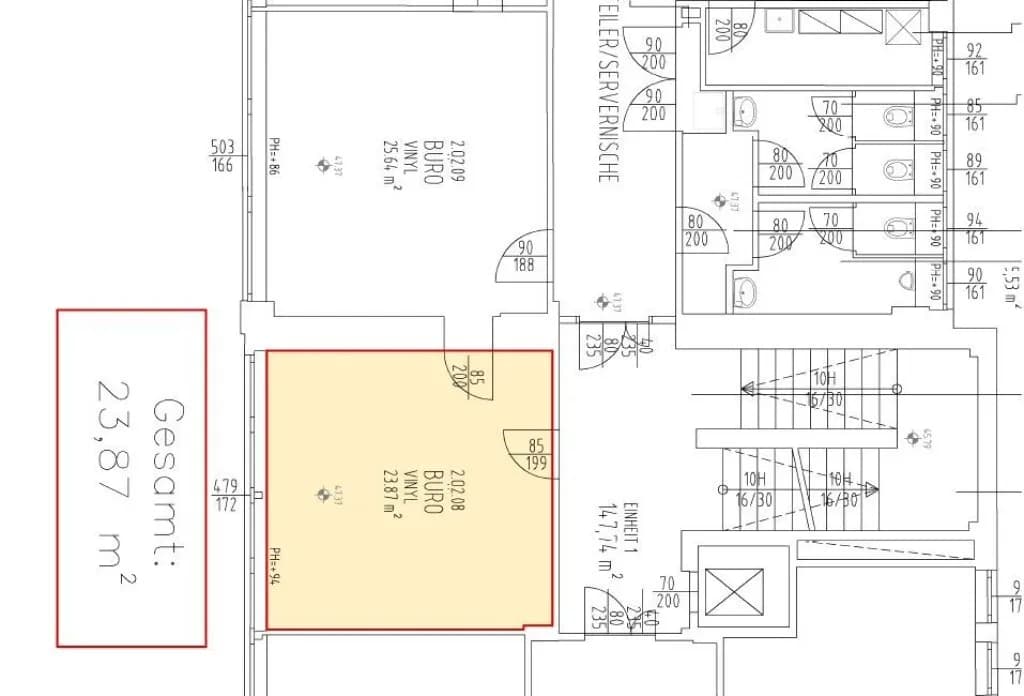 1-Zimmer-Gewerbeimmobilie mieten in Wien – 24 m², € 531 – Bild 10 von 12