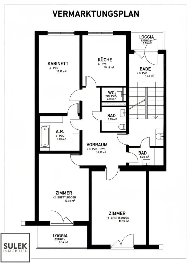 3-Zimmer-Wohnung kaufen in Wien – 79,64 m², € 350.000 – Bild 20 von 21