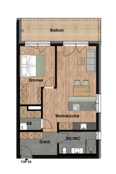 2-Zimmer-Wohnung kaufen in Kufstein – 58 m², € 354.800 – Bild 19 von 19