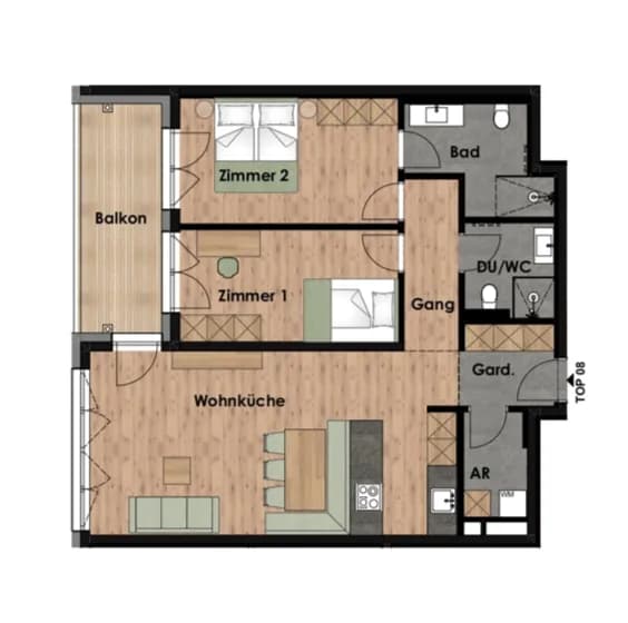 3-Zimmer-Wohnung kaufen in Kufstein – 81 m², € 520.500 – Bild 18 von 18