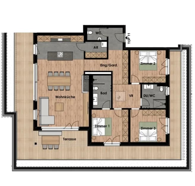 4-Zimmer-Wohnung kaufen in Kufstein – 127 m², € 1.148.900 – Bild 30 von 30
