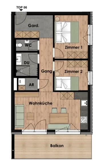 3-Zimmer-Wohnung kaufen in Kufstein – 59,64 m², € 408.200 – Bild 17 von 17