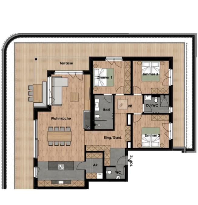 4-Zimmer-Wohnung kaufen in Kufstein – 131 m², € 1.127.500 – Bild 35 von 35