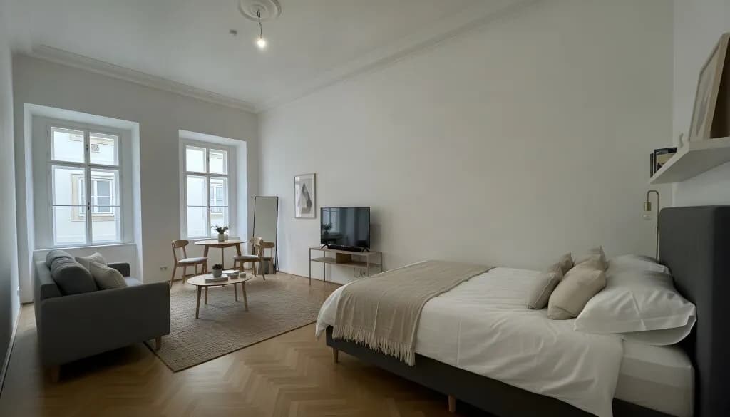 1-Zimmer-Wohnung mieten in Wien – 38,18 m², € 1.290