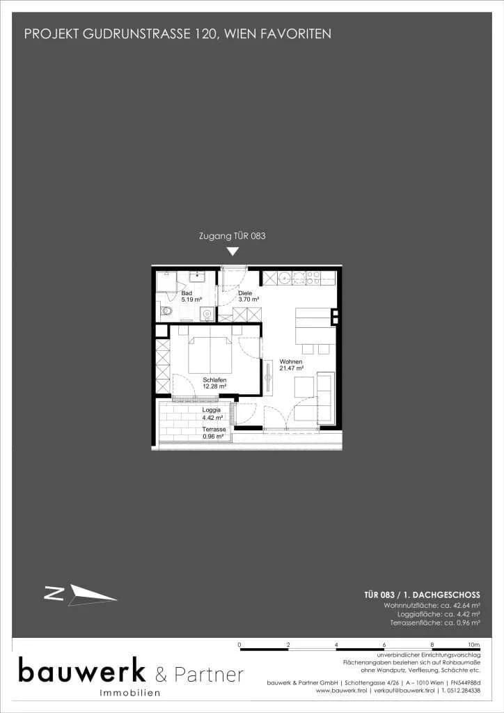 2-Zimmer-Wohnung kaufen in Wien – 42,67 m², € 299.900 – Bild 39 von 39
