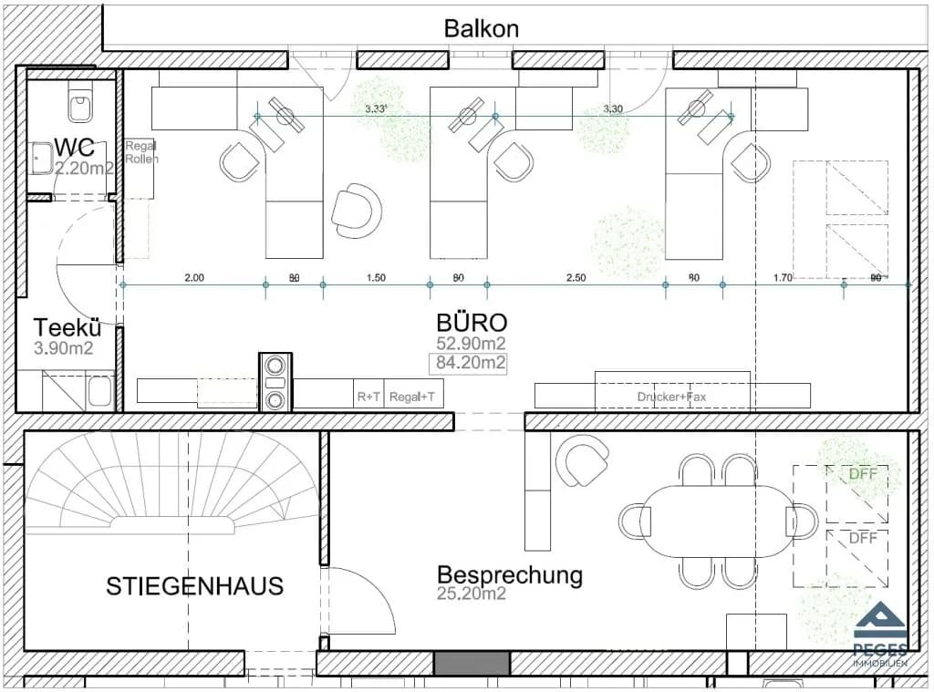 Gewerbeimmobilie mieten in Salzburg-Umgebung – 84,2 m², € 1.067 – Bild 6 von 6