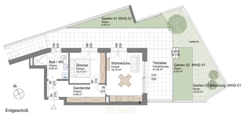 2-Zimmer-Wohnung kaufen in Gmunden – 42,27 m², € 424.000 – Bild 7 von 8