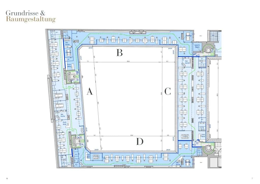 12-Zimmer-Gewerbeimmobilie mieten in Wien – 1 353 m², € 37.703 – Bild 6 von 7