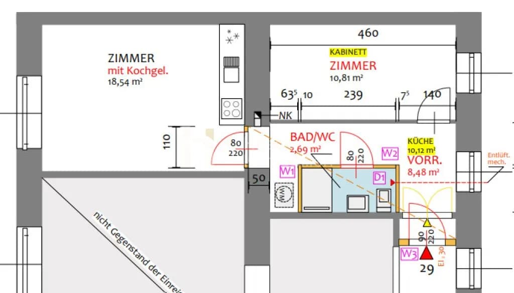 Wohnung kaufen in Wien – 112,37 m², € 279.000 – Bild 10 von 10