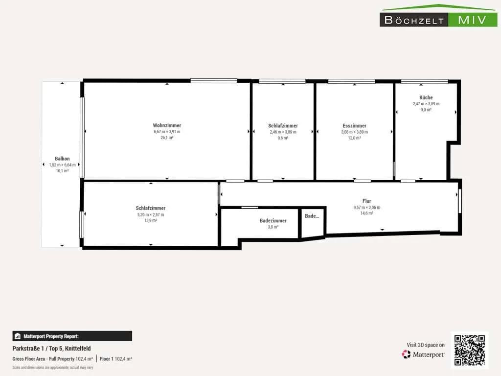 4-Zimmer-Wohnung mieten in Murtal – 92,61 m², € 750 – Bild 16 von 16