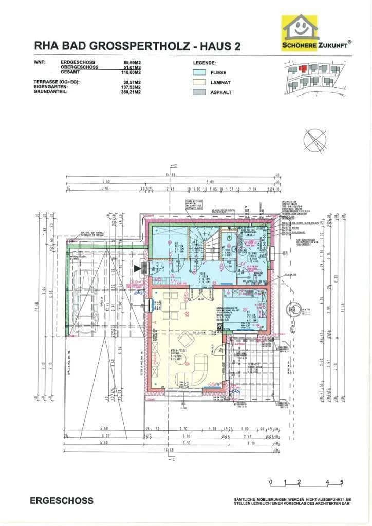 4-Zimmer-Haus mieten in Gmünd – 116,6 m², € 1.230 – Bild 6 von 9