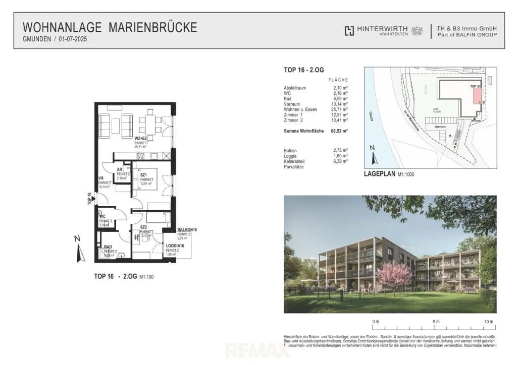 3-Zimmer-Wohnung kaufen in Gmunden – 68,53 m², € 430.000 – Bild 9 von 9