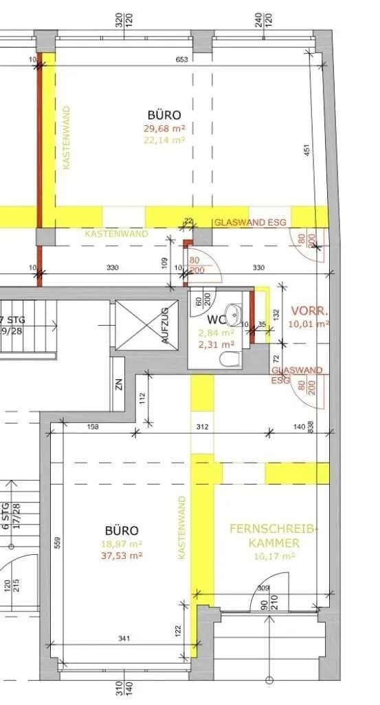 2-Zimmer-Gewerbeimmobilie mieten in Wien – 80 m², € 1.633 – Bild 15 von 18