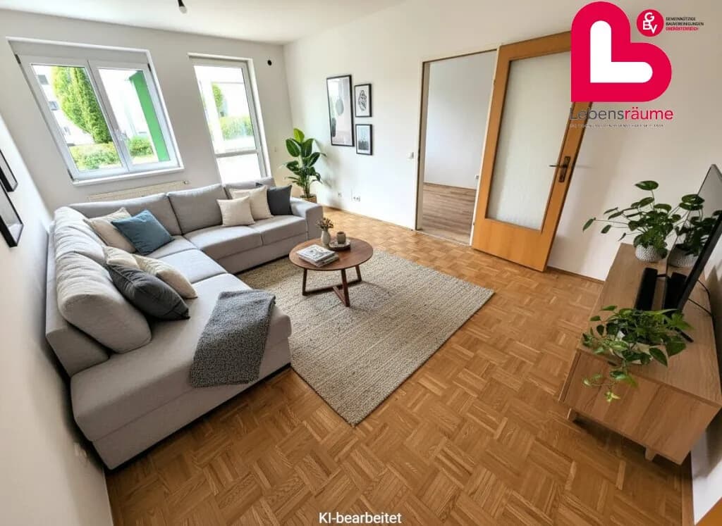 3-Zimmer-Wohnung mieten in Freistadt – 80,7 m², € 809