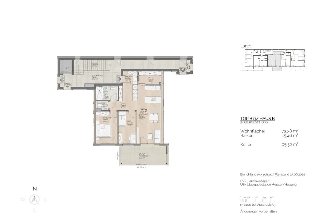 3-Zimmer-Wohnung kaufen in Vöcklabruck – 73,38 m², € 662.000 – Bild 4 von 5