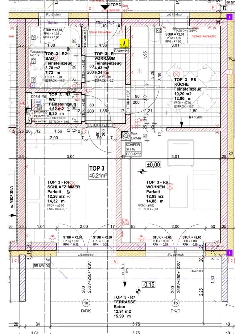 2-Zimmer-Wohnung mieten in Urfahr-Umgebung – 46 m², € 765 – Bild 13 von 14