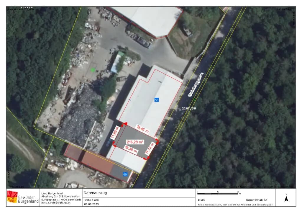 Gewerbeimmobilie mieten in Eisenstadt - Umgebung – 217 m², € 1.085 – Bild 7 von 7