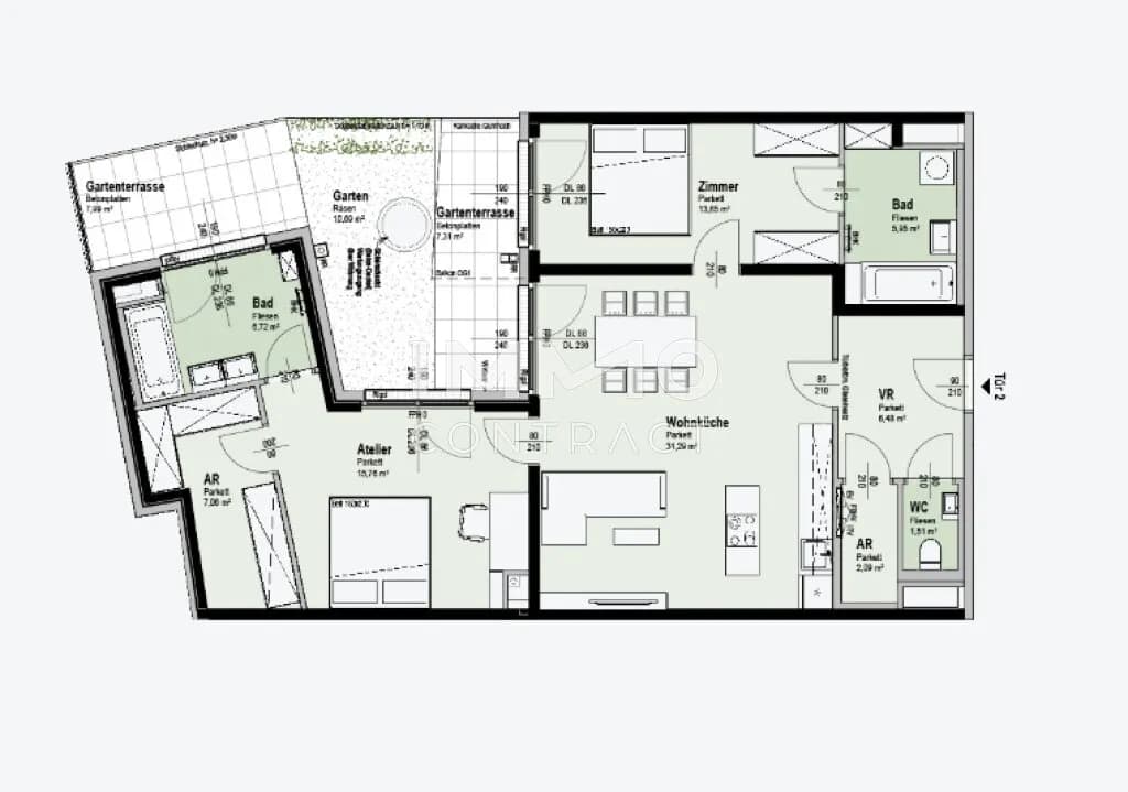 3-Zimmer-Wohnung kaufen in Wien – 90,52 m², € 598.700 – Bild 12 von 12