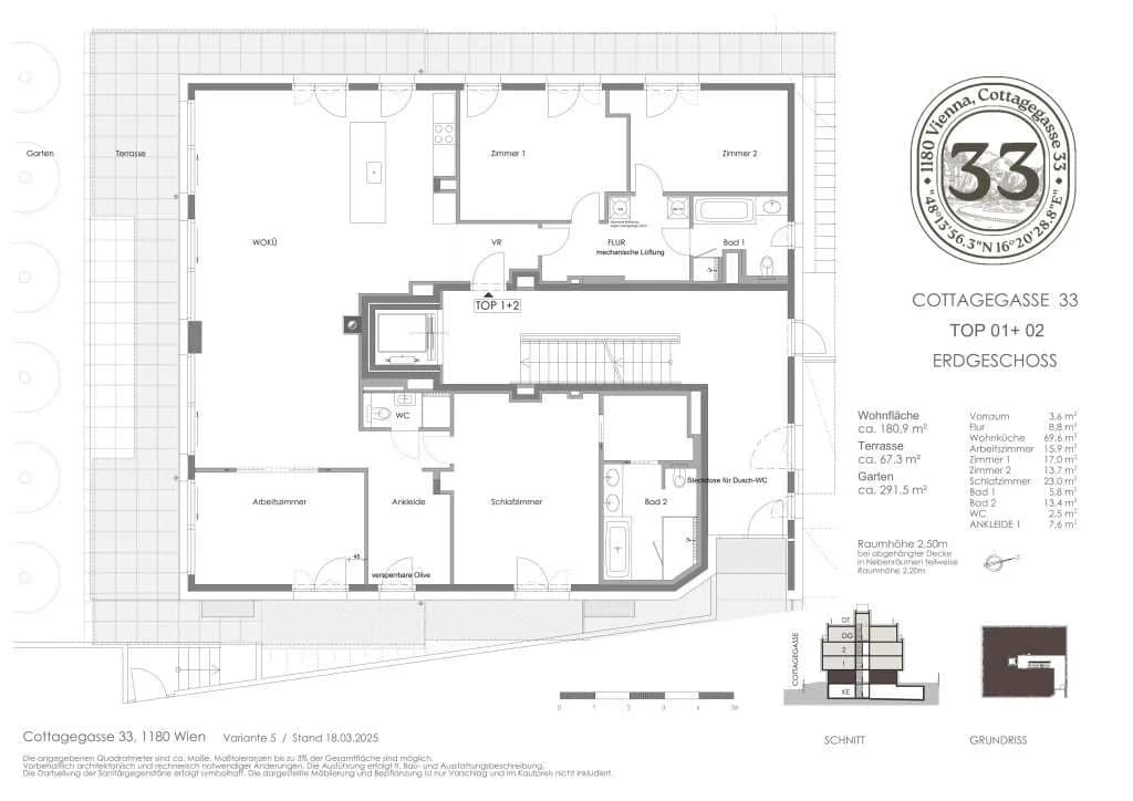 5-Zimmer-Wohnung kaufen in Wien – 180,9 m², € 2.350.500 – Bild 5 von 7