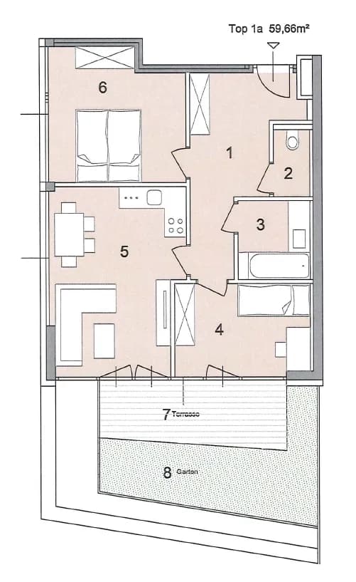 Wohnung mieten in Graz – 60 m², € 660 – Bild 11 von 11