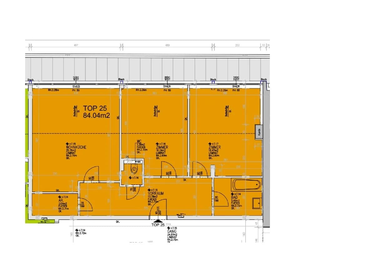 3-Zimmer-Wohnung mieten in Steyr – 84,04 m², € 820 – Bild 15 von 16