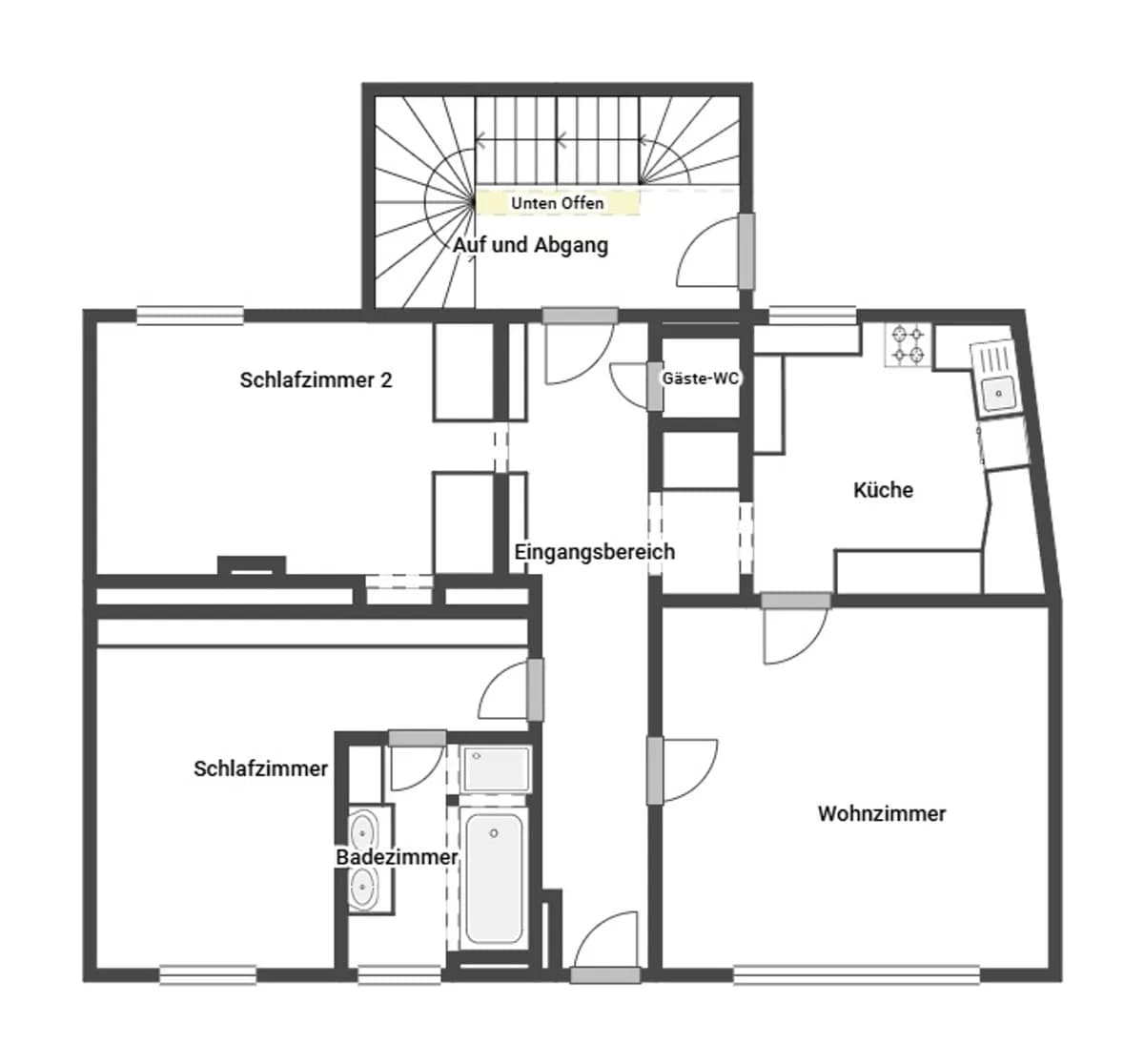 7-Zimmer-Haus kaufen in Baden – 193 m², € 299.500 – Bild 16 von 17
