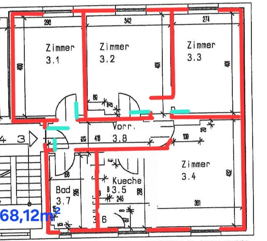 4-Zimmer-Wohnung kaufen in Graz – 68 m², € 229.000 – Bild 2 von 14
