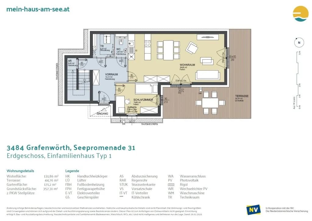 5-Zimmer-Haus kaufen in Tulln – 131,86 m², € 693.000 – Bild 18 von 21