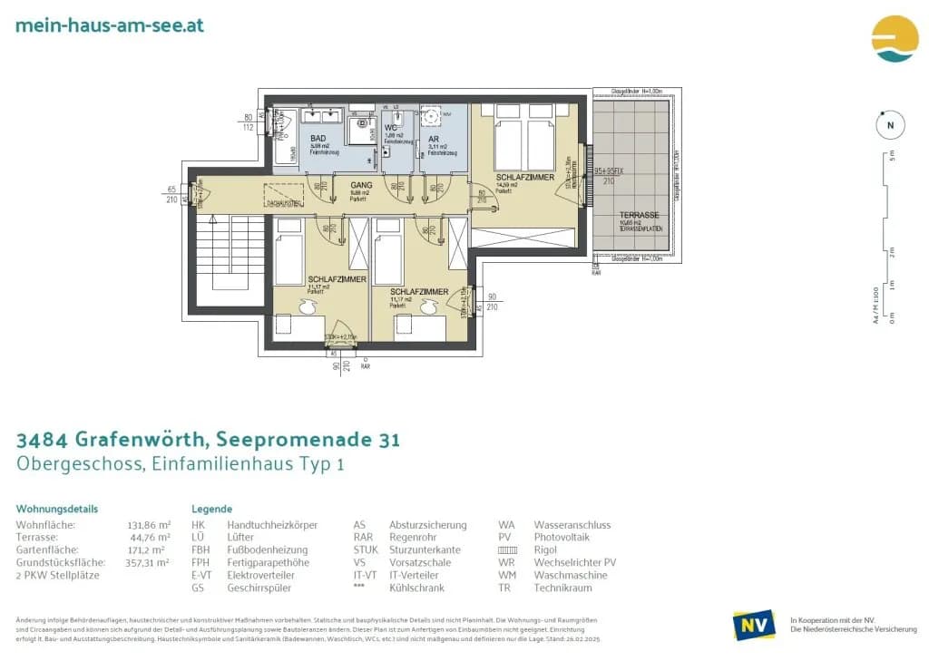 5-Zimmer-Haus kaufen in Tulln – 131,86 m², € 693.000 – Bild 19 von 21