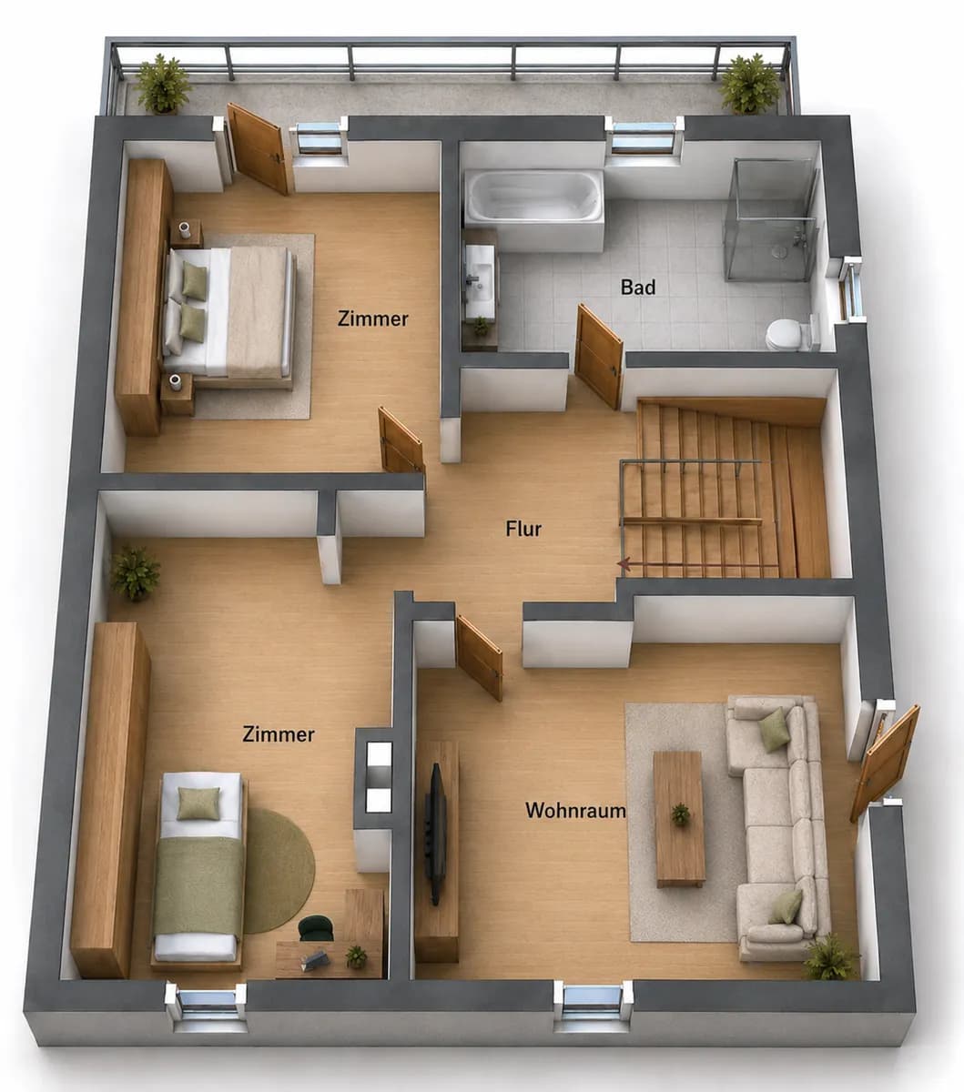 6-Zimmer-Haus kaufen in Deutschlandsberg – 160 m², € 275.000 – Bild 13 von 21
