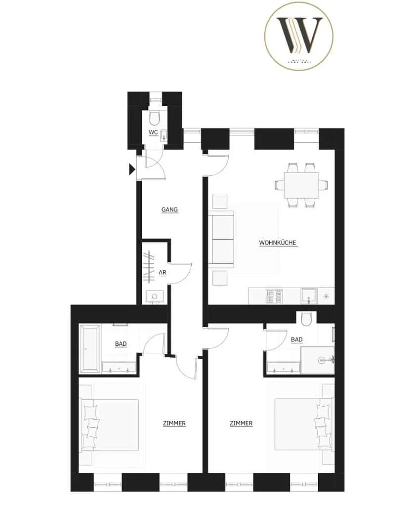 3-Zimmer-Wohnung kaufen in Wien – 81,59 m², € 539.000 – Bild 20 von 20