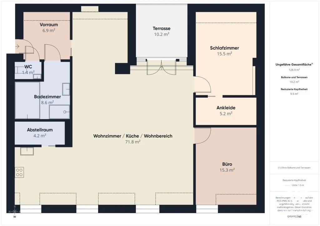 3-Zimmer-Wohnung kaufen in Graz – 120 m², € 598.000 – Bild 14 von 14