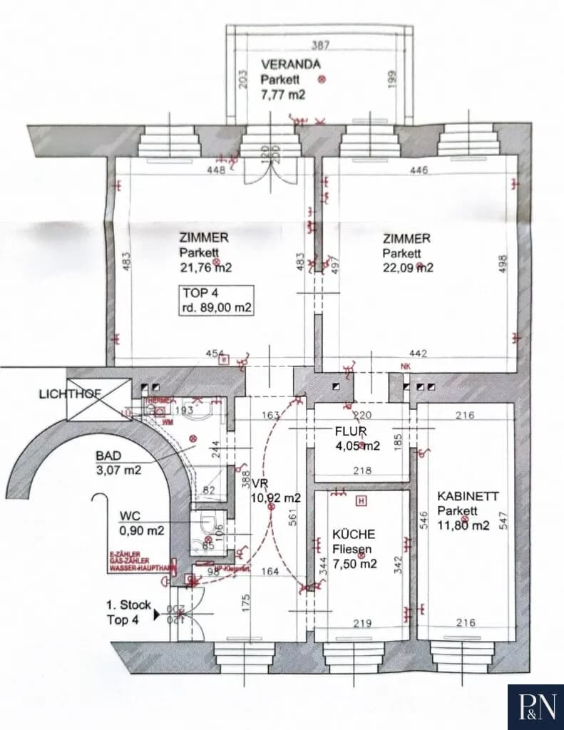 3-Zimmer-Wohnung kaufen in Wien – 89 m², € 525.000 – Bild 15 von 15