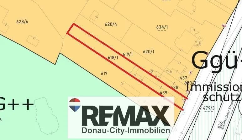 Grundstück kaufen in Baden – 1 053 m², € 380.000 – Bild 2 von 5