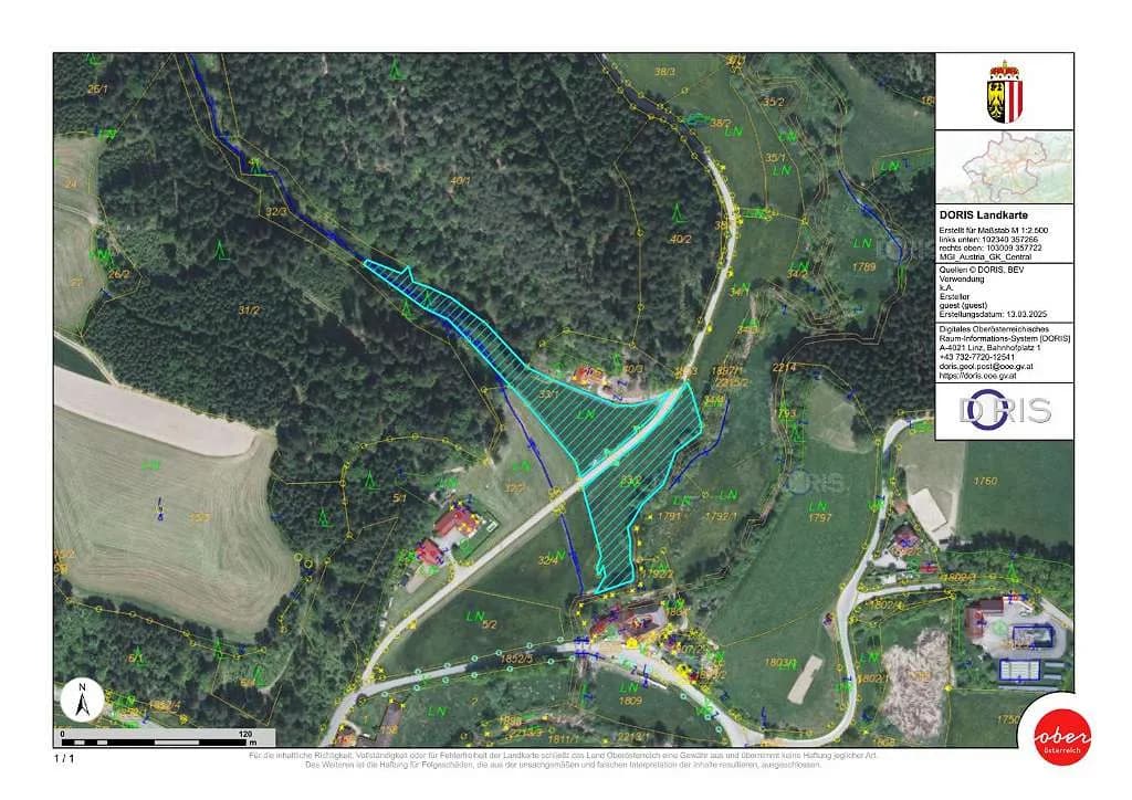 Grundstück kaufen in Freistadt – 8 400 m², € 35.000
