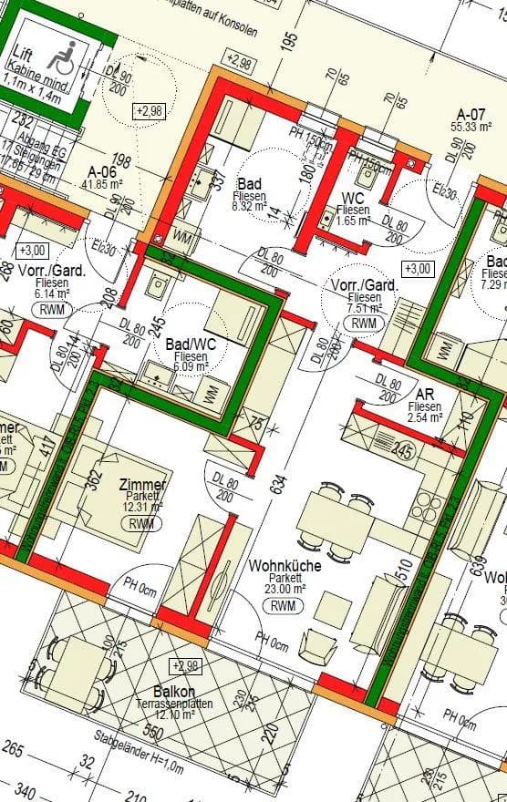2-Zimmer-Wohnung kaufen in Graz-Umgebung – 55 m², € 197.990 – Bild 3 von 14