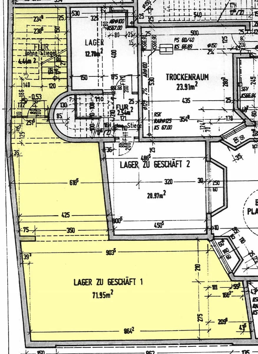 Gewerbeimmobilie mieten in Wien – 144 m², € 1.192 – Bild 2 von 9