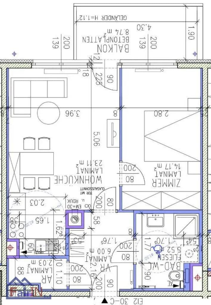 2-Zimmer-Wohnung kaufen in Wien – 50 m², € 325.000 – Bild 12 von 12