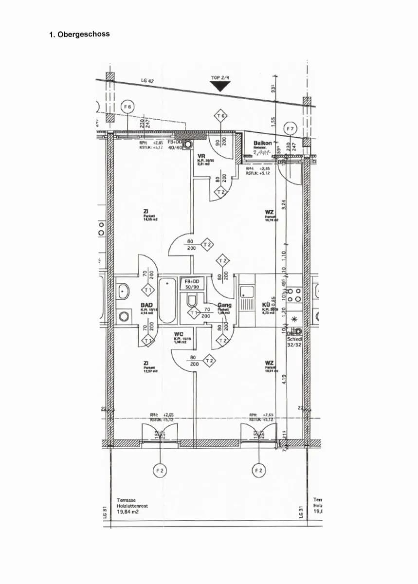 4-Zimmer-Wohnung kaufen in Wiener Neustadt Land – 73,42 m², € 171.000 – Bild 7 von 7