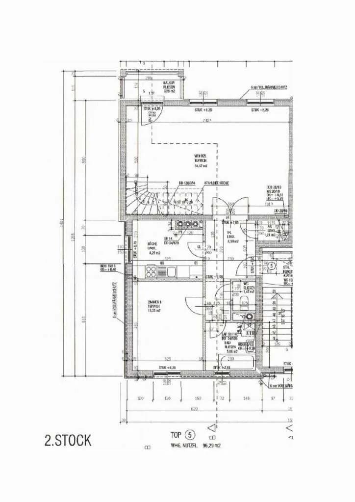 4-Zimmer-Wohnung mieten in Scheibbs – 96,29 m², € 683 – Bild 7 von 7