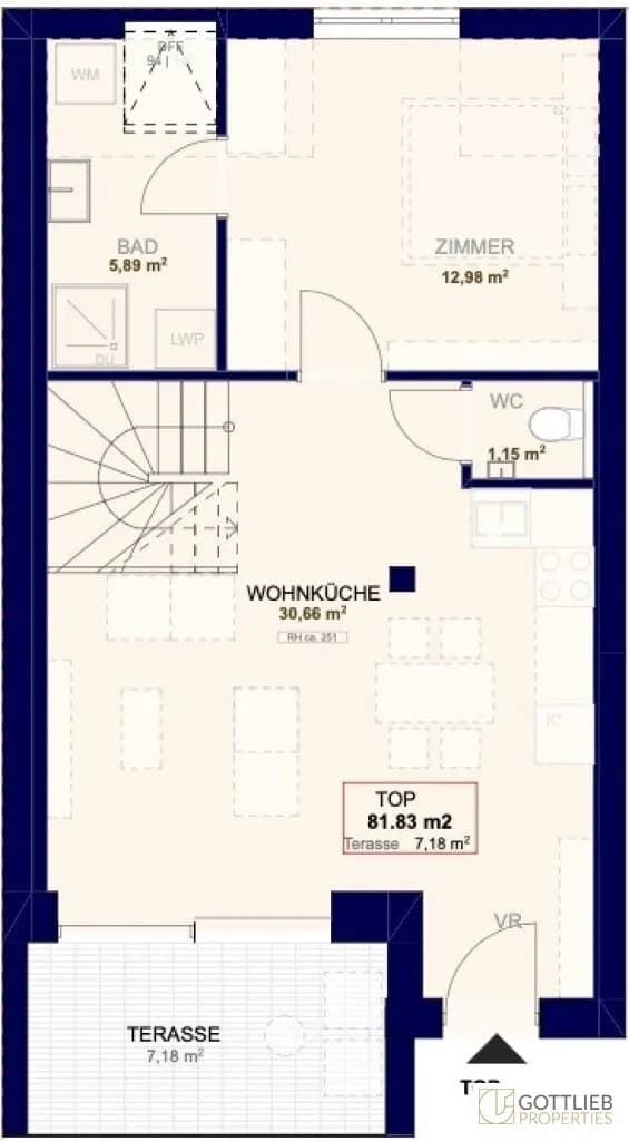 3-Zimmer-Wohnung kaufen in Wien – 81,83 m², € 595.000 – Bild 17 von 18
