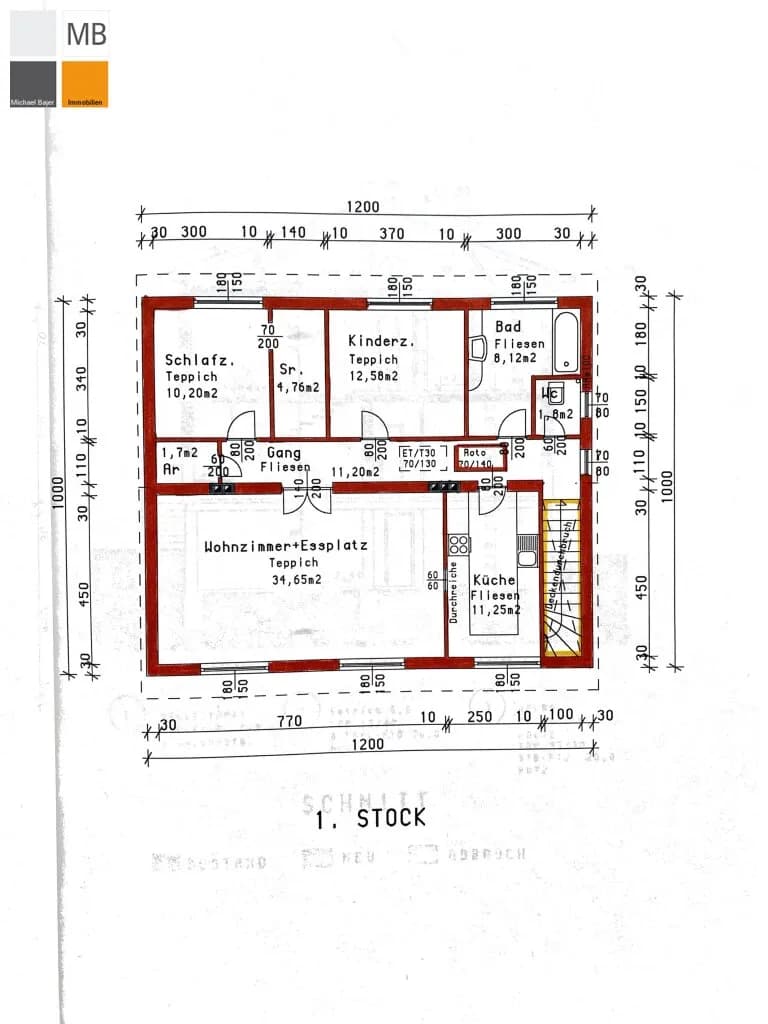 5-Zimmer-Gewerbeimmobilie kaufen in Bruck an der Leitha – 185,44 m², € 720.000 – Bild 30 von 36