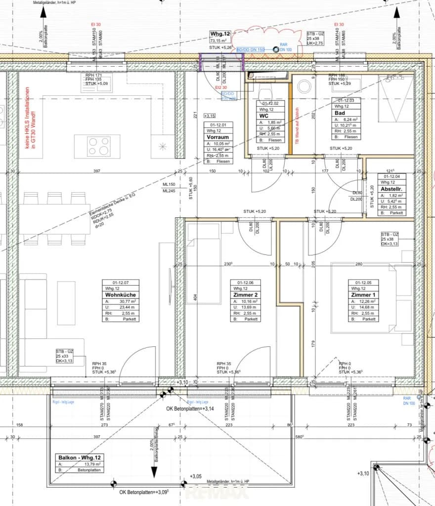 3-Zimmer-Wohnung kaufen in Murtal – 74,7 m², € 210.000 – Bild 14 von 14