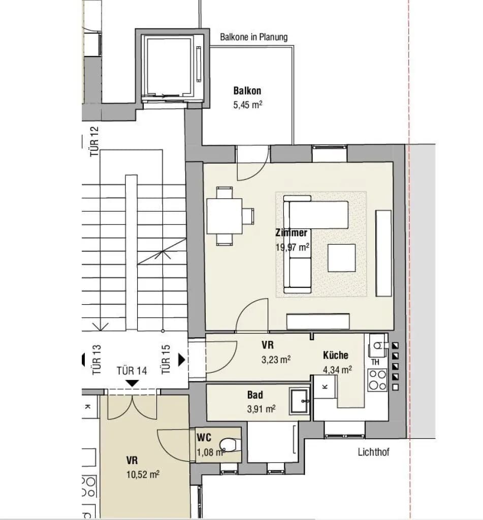 1-Zimmer-Wohnung kaufen in Wien – 30,94 m², € 174.000 – Bild 11 von 11