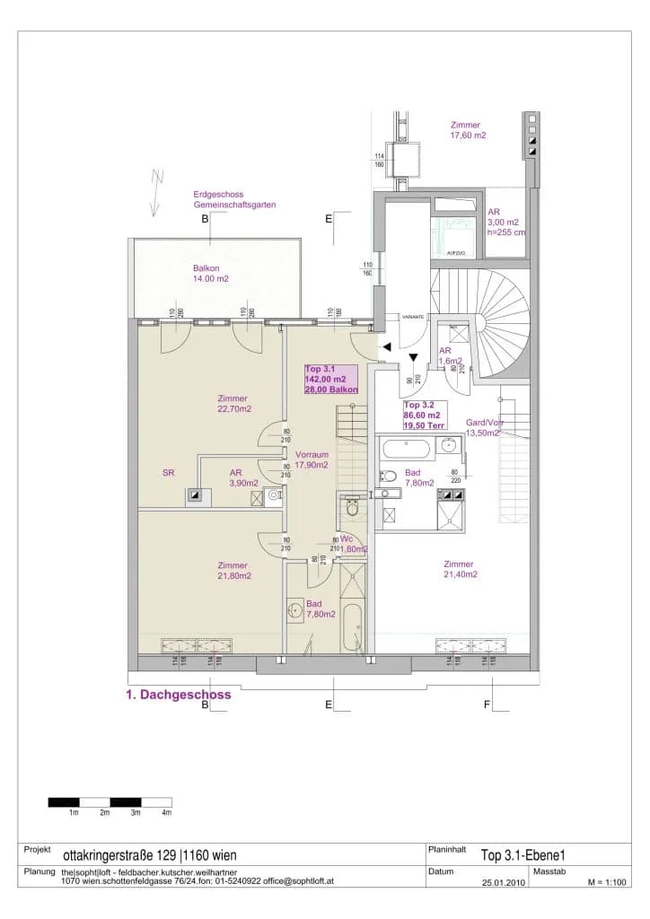 3-Zimmer-Wohnung kaufen in Wien – 142 m², € 845.000 – Bild 20 von 24