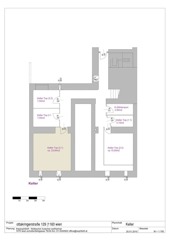 3-Zimmer-Wohnung kaufen in Wien – 142 m², € 845.000 – Bild 24 von 24