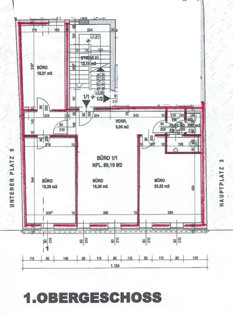 3-Zimmer-Gewerbeimmobilie mieten in Deutschlandsberg – 90 m², € 820 – Bild 15 von 15