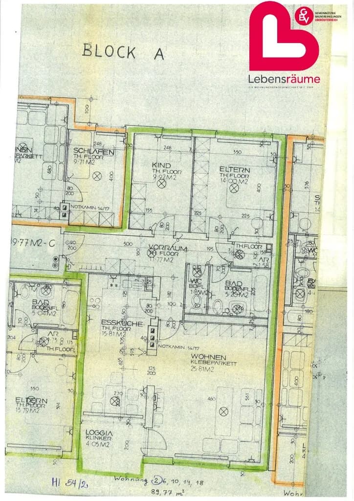 3-Zimmer-Wohnung mieten in Wels – 89,77 m², € 743 – Bild 12 von 12