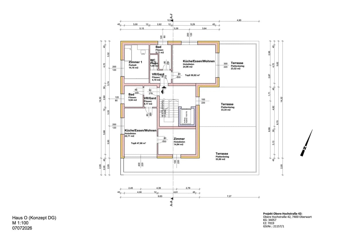 2-Zimmer-Wohnung kaufen in Oberwart – 59 m², € 273.900 – Bild 5 von 8